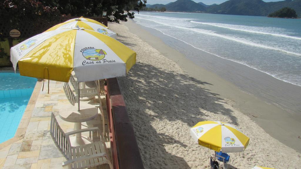 Pousada Casa Na Praia Ubatuba Dış mekan fotoğraf